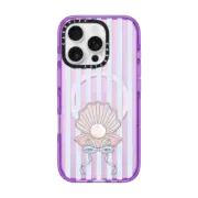 iPhone 16 Pro Impact Case MagSafe Compatible Pearls and Bows Petite