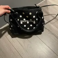 在飛比找PopChill優惠-[二手] 巴黎世家 Balenciaga帆布包 XS尺寸