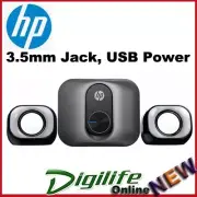 Hp DHS-2111s Multimedia Stereo 2.1 Speaker 3.5mm Jack, USB Power