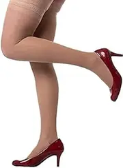 Medicella Thigh High Compression Stockings for Women Open Toe 20-30 mmHg