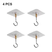 Convenient Traceless Ceiling Hook Hang Chandeliers & Clothes with Confidence