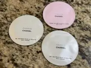CHANEL CHANCE GEL DOUCEUR POUR LA DOUCHE CLEANSE 3 SAMPLE 0.2 OZ EACH SEALED