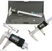 12" 300mm Digital Electronic SAE/MM/Fraction Micrometer Caliper w/ LCD Screen