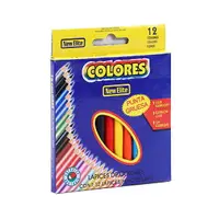 在飛比找樂天市場購物網優惠-12色色鉛筆 六角色鉛筆 短色鉛筆 插畫著色迷你色鉛筆 美勞