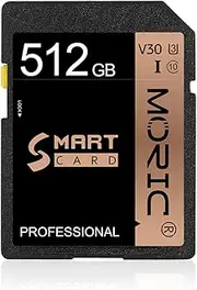 512GB SD Card Flash Memory SD Card Class 10 High Speed Security Digital C10 Memory Card for Vloggers, Filmmakers, Photographers and Other Card Devices(512GB)
