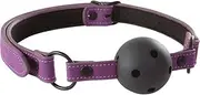 NS Novelties Lust Bondage Ball Gag - Purple