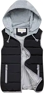 [Gihuo] Women's Quilted Padded Puffer Vest Gilet