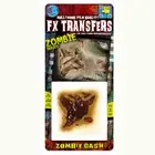 Zombie Gash 3D FX Transfer Tinsley Temporary Halloween Special FX Make Up