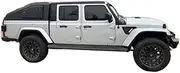 ALCYBD Manganese Steel Hatchback Hardtop Pickup Fastback Truck fit Compatible for Jeep Gladiator Canopy