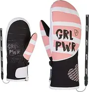[Ziener] Girls Liwani Mitten Ski Mittens/Winter Sports | Waterproof Primaloft