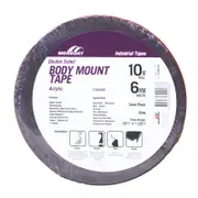 Moroday 6mm x 10m Grey Double Sided Body Mounting Tape