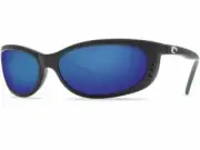 Costa Sunglasses Fathom Black Blue Mirror 400G FTH