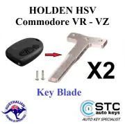 2 Holden HSV Commodore Statesman Blank Key blade HU43 VR VS VT VX VY VZ WH WK WL