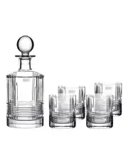 [Royal Doulton] Islington Crystal Decanter Set