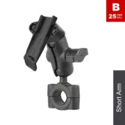 RAM Torque 19mm-25mm Handlebar Garmin Handheld GPS Spine Mount Kit