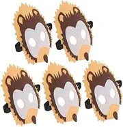 Abaodam Cartoon Animal Masks Non Woven Party Props Bright Colors for Dress Up Cosplay Fun for Halloween Carnival Stage Performances Reusable Safe Animal Party Masks