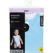 Bonds Baby Singletsuit Assorted 2 pack