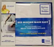 Lori Greiner Better Bedder King Size Sheet Headband (2)060322DBT2