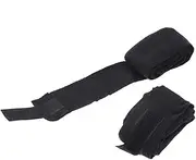 Kisangel Cotton Boxing Hand Wraps 2.5m Length Wrist Bandage for Maximum Protection Black for Boxing