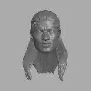 Fire God Liu Kang Mortal Kombat custom head for Fantasy action figures