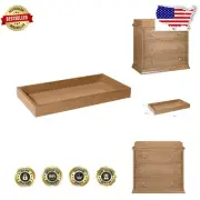 Hazelnut Removable Changing Tray - Perfect for Transforming Dressers into Tables