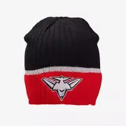 AFL Boundary Rib Beanie - Essendon Bombers - Winter Hat
