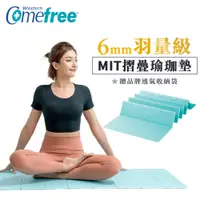 在飛比找PChome24h購物優惠-Comefree 3D浮紋環保摺疊瑜珈墊 (時尚藍)