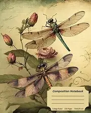 Dragon Fly Composition Notebook March 2023