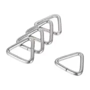 Triangle Ring Buckle, 0.98"(25mm) Inner Width for Hardware Strap Craft DIY 30pcs
