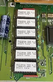 Atari ST Rainbow TOS 1.4 (1.04) UK 6 chip STF STFM Mega ST upgrade