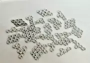925 Multi Strand Connector Findings Ring Clusters 32 piece Mixed Lot DIY Jewelry