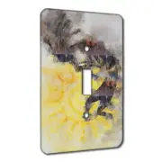 Elements of Space Kokopelli Sun Metal Wall Plate Switch AC Decora