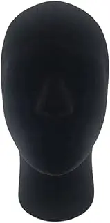 BAZEITFLOW 1Pc Realistic Male Head Model for Wig Display and Hat Storage Durable Mannequin Head for Home Salon and Barber Shop Use Wig Display