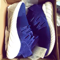 在飛比找蝦皮購物優惠-Adidas Tubular Doom Pk 深藍 US5.