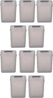10pcs 3.5 inch IDE SATA HDD Hard Drive Disk Plastic Storage Box Case Enclosure, 750001848