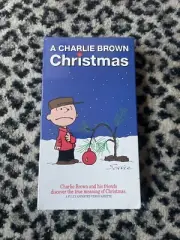 A Charlie Brown Christmas Schultz VHS Sealed Peanuts Shell Gas Advertising Promo
