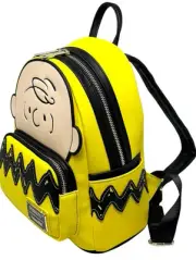 Loungefly Peanuts Charlie Brown Snoopy Dangle Zip Cosplay Backpack Exclusive NWT