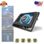 Advanced Laptop Cooling Pad with Touch Control and Dust Protection - 15-21''