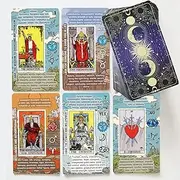 Tarot Cards for Beginners, Learning Tarot Deck, No Guide Book Needed, Tarot Cards with Meanings on Them…
