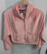 NWT Victoria’s Secret On Point Two Pockets Lavender Full Zip Soft Velour Hoodie