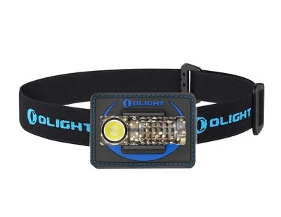 Olight Perun Mini Desert Camouflage Rechargeable Headlamp, CW 5700-6700K, 1000 L