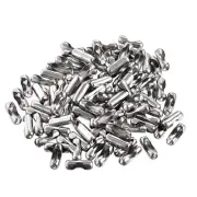 Ball Chain Connector 2.4mm Clasp Style Stainless Steel Link 100pcs
