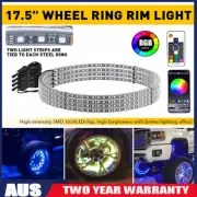 4X 15.5" RGB LED Chaser Wheel Ring Light Rim Lights For JEEP Wrangler Rubicon AU (for: Porsche)