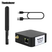HamGeek HMG-01 Plus POE Black Universal ZigBee Gateway ZigBee Coordinator+Cable