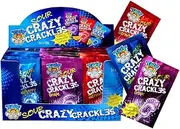 TNT Sour Crazy Crackles Lollipop 10 g (Pack of 36)