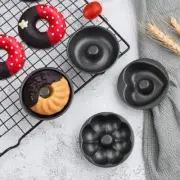 Carbon Steel Pudding Making Doughnut Mold Bakeware Mini Cake Pan Mold