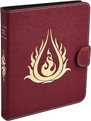 Arcane Tinmen Dragon Shield Roleplaying Spell Codex, Blood Red