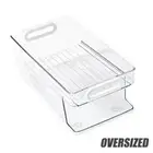 2 Tiers Stackable Beverage Holder Can Organizer Rack For Refrigerator Large