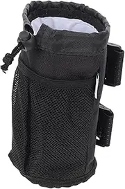 SOPOTUTU Stroller Water Bottle Holder Portable Cup Pouch for Wheelchairs Strollers Durable Oxford Cloth Design Securely Holds Drinks for Outings with Your