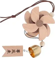 1 Set DIY Wooden Feng Shui Wind Chime Kit for Craft Wind Chimes for Home Garden Decor Fun and Educational Crafting Experience
